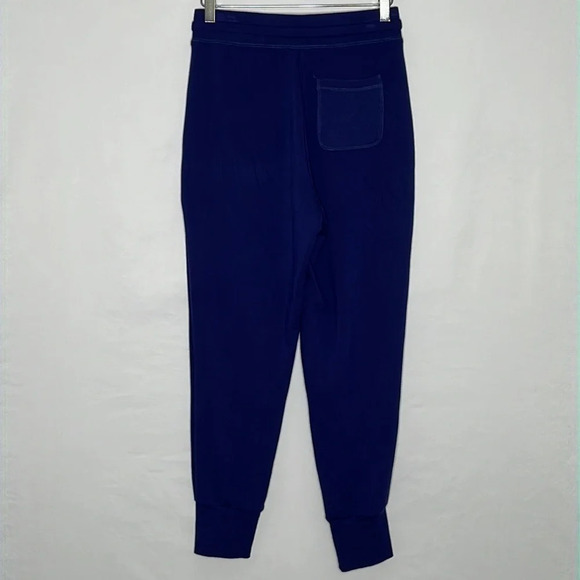 Fabletics Navy Blue Drawstring Waist Jogger Pants - Size Small - Picture 3 of 4
